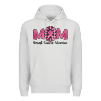Dove Grey breast cancer warrior mom Premium Hoodie - Jasminsmagicworld