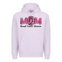 Lilac breast cancer warrior mom Premium Hoodie - Jasminsmagicworld