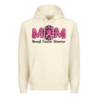 Sandshell breast cancer warrior mom Premium Hoodie - Jasminsmagicworld