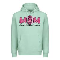Seafoam breast cancer warrior mom Premium Hoodie - Jasminsmagicworld