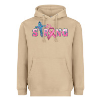 Mushroom strong with cross ribbon Heavyweight Hoodie - HRA Design Shop
