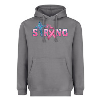 Storm strong with cross ribbon Heavyweight Hoodie - HRA Design Shop