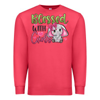 Cardinal blessed with girls Premium Sweatshirt - JahusDesignShop
