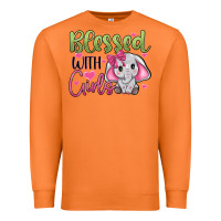Carrot blessed with girls Premium Sweatshirt - JahusDesignShop