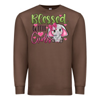 Chestnut blessed with girls Premium Sweatshirt - JahusDesignShop