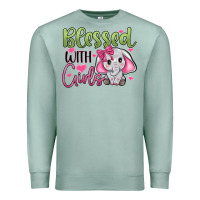 Seafoam blessed with girls Premium Sweatshirt - JahusDesignShop