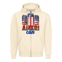 Sandshell Ameri can Zipper Hoodie - texasbilliewilder