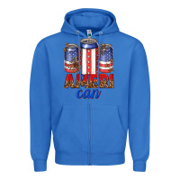 True Royal Ameri can Zipper Hoodie - texasbilliewilder