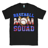 Black baseball mom squad Classic Tee - texasbilliewilder