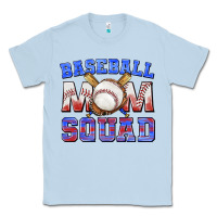 Dusty Blue baseball mom squad Classic Tee - texasbilliewilder