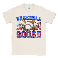 Natural baseball mom squad Classic Tee - texasbilliewilder