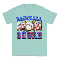 Seafoam baseball mom squad Classic Tee - texasbilliewilder
