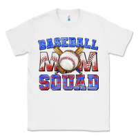 White baseball mom squad Classic Tee - texasbilliewilder