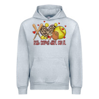Heather Grey rub some dirt on it softball Urban Hoodie - MaliasSmallBusiness