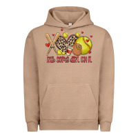 Pigment Burro rub some dirt on it softball Urban Hoodie - MaliasSmallBusiness