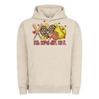 Pigment French Oak rub some dirt on it softball Urban Hoodie - MaliasSmallBusiness