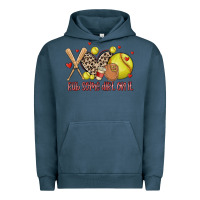 Pigment Midnight Navy rub some dirt on it softball Urban Hoodie - MaliasSmallBusiness