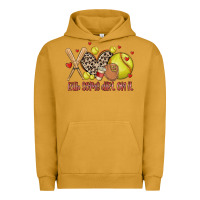 Pigment Peanut Butter rub some dirt on it softball Urban Hoodie - MaliasSmallBusiness