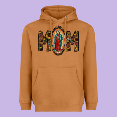 Mom Heavyweight Hoodie Designed By Sublimationcraftshop