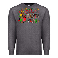 Charcoal Heather i believe in santa paws Premium Sweatshirt - AdoDesignShop