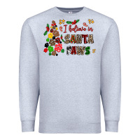 Heather Grey i believe in santa paws Premium Sweatshirt - AdoDesignShop