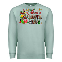 Seafoam i believe in santa paws Premium Sweatshirt - AdoDesignShop