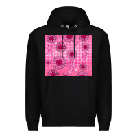 Black breast cancer Premium Hoodie - Jasminsmagicworld