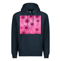 Navy breast cancer Premium Hoodie - Jasminsmagicworld