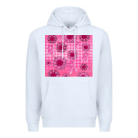 White breast cancer Premium Hoodie - Jasminsmagicworld