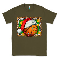 Army Green basketball christmas Classic Tee - FaDigitalArtStudio