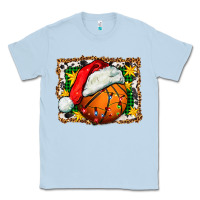 Dusty Blue basketball christmas Classic Tee - FaDigitalArtStudio