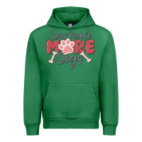 Emerald less people more dogs Urban Hoodie - MaliasSmallBusiness