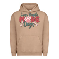 Pigment Burro less people more dogs Urban Hoodie - MaliasSmallBusiness