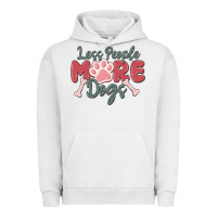 Pigment Lunar Rock less people more dogs Urban Hoodie - MaliasSmallBusiness