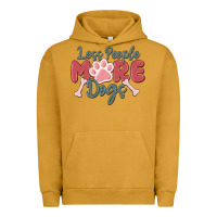 Pigment Peanut Butter less people more dogs Urban Hoodie - MaliasSmallBusiness