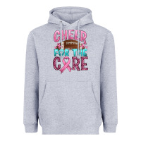 Heather Grey cheer for the core Heavyweight Hoodie - HRA Design Shop