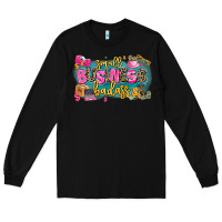 Black Small business badass Long Sleeve Tee - MaliasSmallBusiness