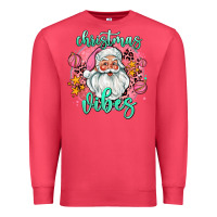 Cardinal christmas vibes santa Premium Sweatshirt - AdoDesignShop