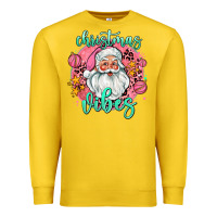 Lemon christmas vibes santa Premium Sweatshirt - AdoDesignShop