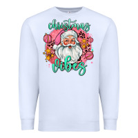 White christmas vibes santa Premium Sweatshirt - AdoDesignShop