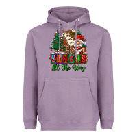 Lavender jingle all the way Heavyweight Hoodie - FaDigitalArtStudio