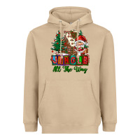 Mushroom jingle all the way Heavyweight Hoodie - FaDigitalArtStudio