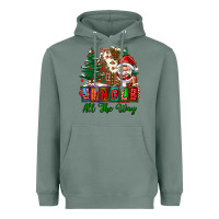 Sage jingle all the way Heavyweight Hoodie - FaDigitalArtStudio