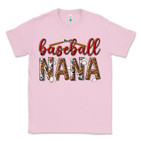 Bubblegum Pink baseball nana with leopard Classic Tee - texasbilliewilder