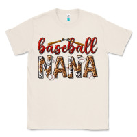 Natural baseball nana with leopard Classic Tee - texasbilliewilder