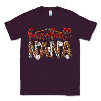 Plum baseball nana with leopard Classic Tee - texasbilliewilder