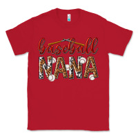 Red baseball nana with leopard Classic Tee - texasbilliewilder