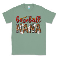 Sage baseball nana with leopard Classic Tee - texasbilliewilder