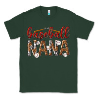 Sports Green baseball nana with leopard Classic Tee - texasbilliewilder