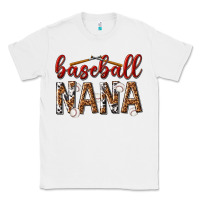 White baseball nana with leopard Classic Tee - texasbilliewilder